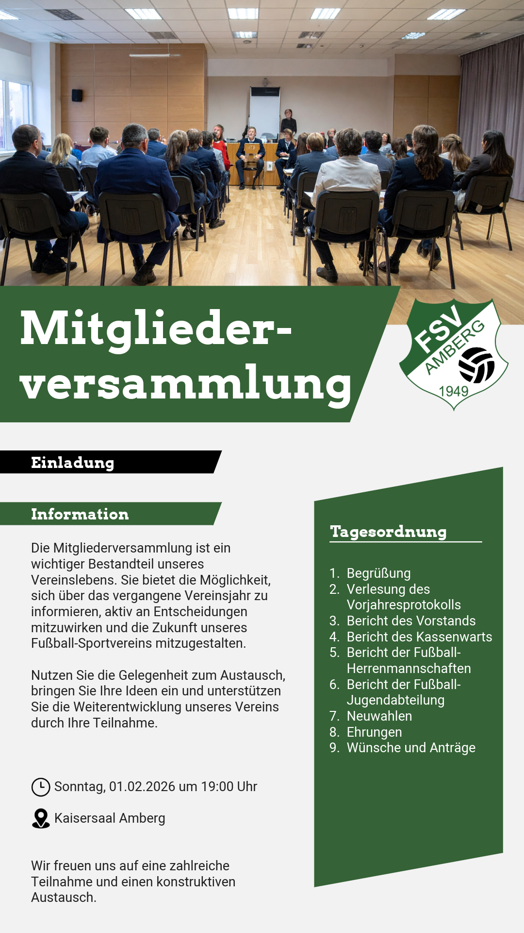 Flyer Mitgliederversammlung