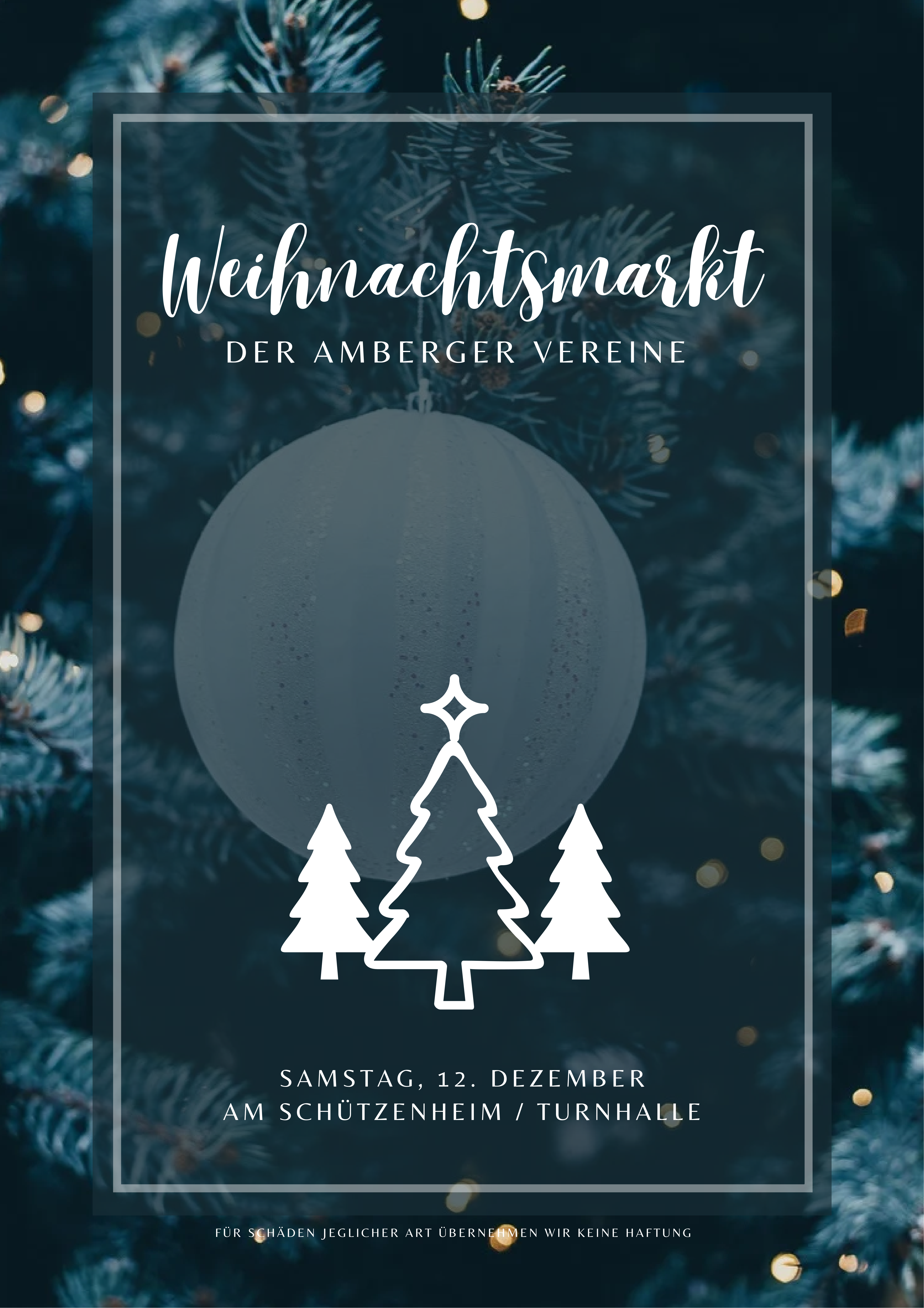 Flyer Weihnachtsmarkt